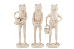 FROG GARDENING POLY BEIGE ASS3