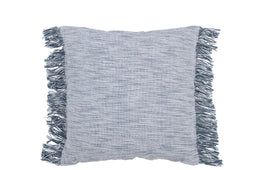 CUSH SEMI-PL WE+FR COT WHI/BLU