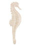 WALL DECO SEA HORSE POLY BEIGE