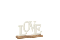 LOVE ON BASE ALUMINIUM WH