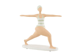 WOMAN YOGA STRETCH POLY GREEN
