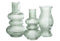 VASE OLGA GLASS L GRN L