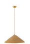 HANGING LAMP HAT MOO GRA NAT S