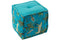 POUF CU EXOT ANIM/PLA COT BLU