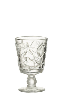 WINE GLASS SEA GLASS TR