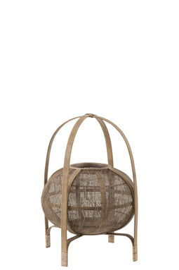 LANTERN HOOD BAMBOO NATURAL S