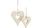 J-Line droomvanger Mandala - hout - wit - small