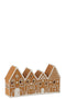 J-Line droomvanger Mandala - hout - wit - small