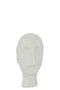 J-Line figuur - cement - wit - large