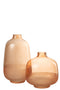 J-Line manddienbladen - jute/waterhyacint - naturel - 2 stuks