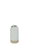 J-Line vaas 4 Gaten - porselein - wit/beige