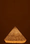 HANGING LAMP CONE RAFFIA WH L