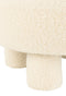 J-Line decoratie Konijn Horen/Zien/Zwijgen - porselein - groen/wit - 3 stuks