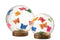 J-Line kaars Kalebas - groen - 25H