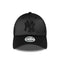 New Era - New York Yankees Womens Satin Black 9FORTY Adjustable Cap