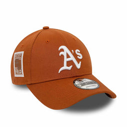 New Era - Oakland Athletics MLB Side Patch Brown 9FORTY Adjustable Cap