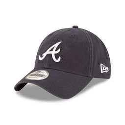 New Era - Atlanta Braves MLB Core Classic Dark Grey 9TWENTY Adjustable Cap