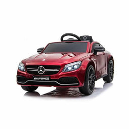 Elektrische auto voor kinderen Injusa Mercedes Benz Amg C63 Rood Lichten met geluid Radiografische b