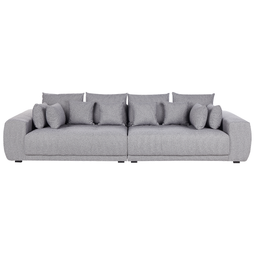 Beliani TORPO - Vierzitsbank - Grijs - Polyester