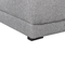Beliani TORPO - Vierzitsbank - Grijs - Polyester