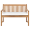 Beliani VIVARA - Tuinkussen - Wit - 112 x 54 cm - Polyester