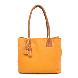 Berba Dames Leren Schoudertas Medium Chamonix 125-312 Curcuma