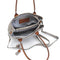 Berba Dames Leren Schoudertas Medium Chamonix 125-312 Dust