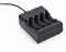 EnerGenie USB batterijlader voor AA/AAA batterijen, zwart