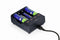EnerGenie USB batterijlader voor AA/AAA batterijen, zwart