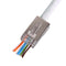 Hirschmann QCRJ45 CAT6 FTP 100 Quick connect U/FTP CAT6 dataconnector RJ45 met witte thule 100 stuks