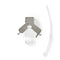 Nedis Keystone | CAT6a | RJ45 Female | S/FTP | Metaal | Envelop