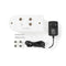 Nedis CATV-Versterker | Max. 18 dB Versterking | 40 - 862 MHz | 2 Uitgangen | IEC