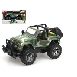 Auto met licht en geluid