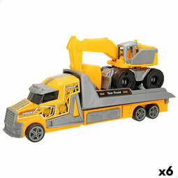 Autotransporter en Wrijvingswagen Colorbaby 36 x 11 x 10 cm (6 Stuks)