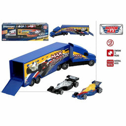 Autotransporter en Wagen Colorbaby Blauw Wit
