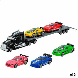 Autotransporter en Wagen Speed & Go 28 x 5 x 4,5 cm (12 Stuks)