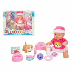 Babypop met Accessoires Colorbaby Pitusos 31 cm