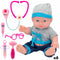 Babypop met Accessoires Colorbaby Dokter 15 x 24 x 8 cm 6 Stuks