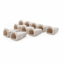 Beschermhoes NANOCABLE RJ45 Grijs 10 Stuks