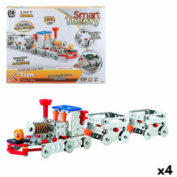 Bouwspel Colorbaby Trein (4 Stuks)