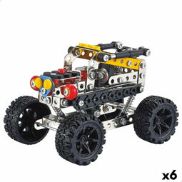 Bouwspel Colorbaby Smart Theory Mecano Monster Car Auto 201 Onderdelen (6 Stuks)