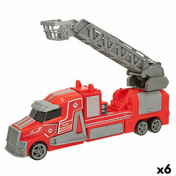 Brandweerwagen Colorbaby 36 x 14 x 9 cm (6 Stuks)