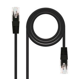 Categorie 5 UTP-kabel NANOCABLE Zwart 50 cm