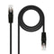 Categorie 5 UTP-kabel NANOCABLE Zwart 50 cm