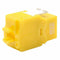 Connector RJ45 Categorie 6 UTP WP Geel