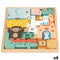 Dieren Puzzel Woomax + 2 Jaar (6 Stuks)