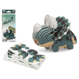 3D puzzel Dino Groen 18 x 8 cm