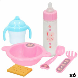 Accessoires voor poppen Colorbaby 7 Onderdelen 21 x 14 x 4,5 cm 6 Stuks