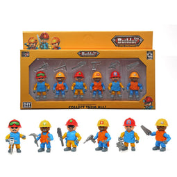 Actiefiguren 6 Onderdelen Set
