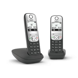 Draadloze telefoon Gigaset A690 Duo Zwart/Zilverkleurig